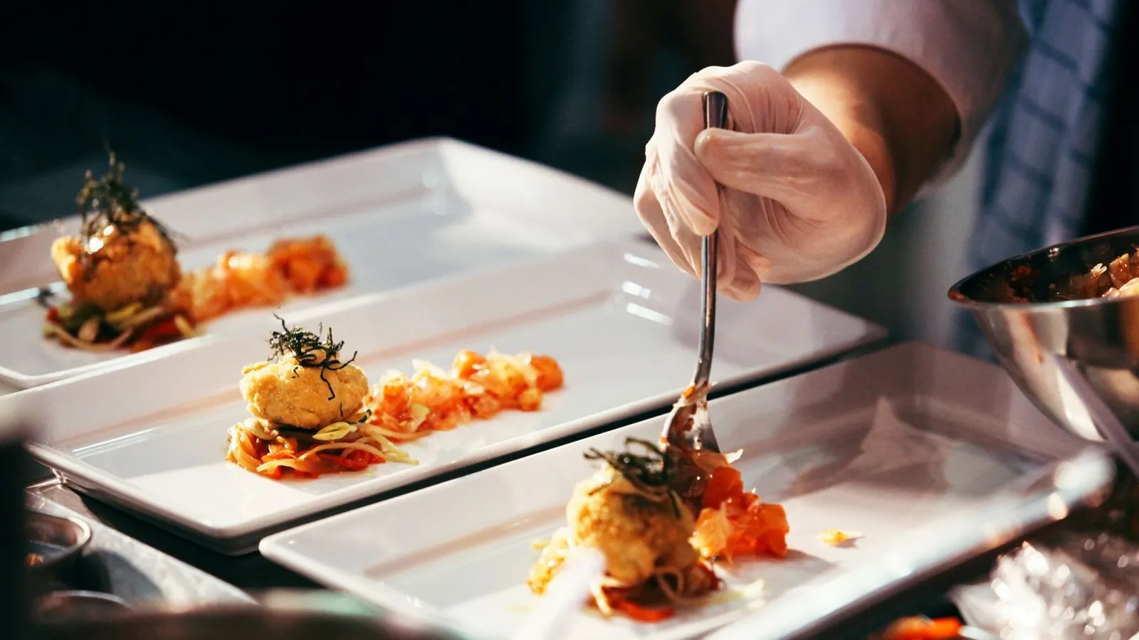 Personal chef plated dinner service in Chicago IL